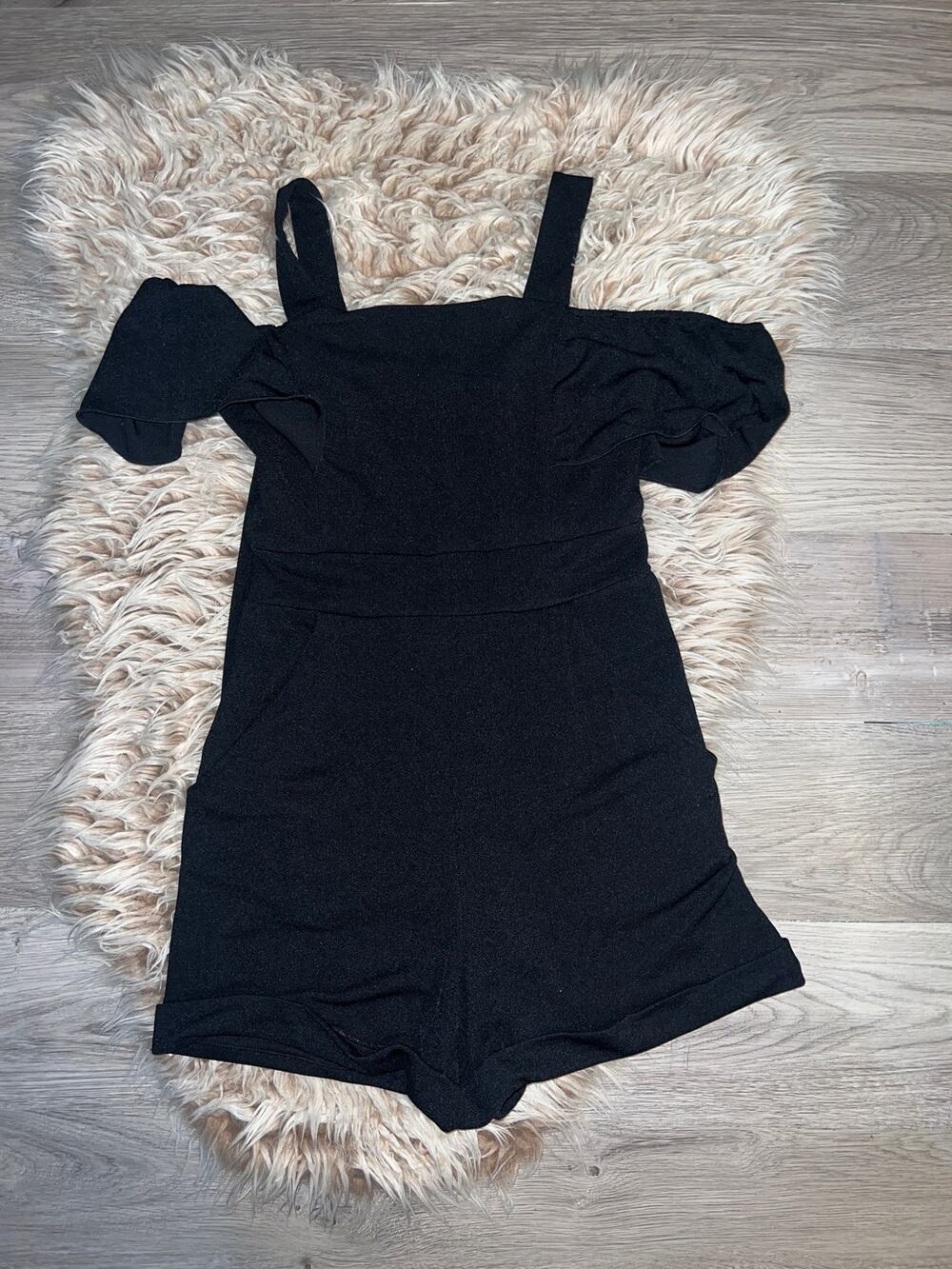 XOXO women’s black romper